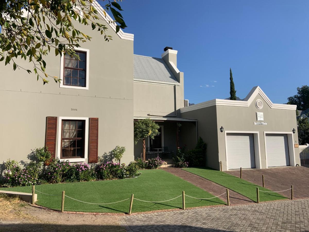 La Gratitude Self Catering Cottage Franschhoek Eksteriør bilde